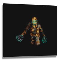 Dead Space, Dead Space Art,  Dead Space Painting, Dead Space Vintage,  Metal Print Square | Artistshot