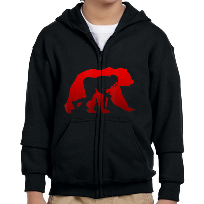 Football Youth Zipper Hoodie by Kemriban527 | Artistshot