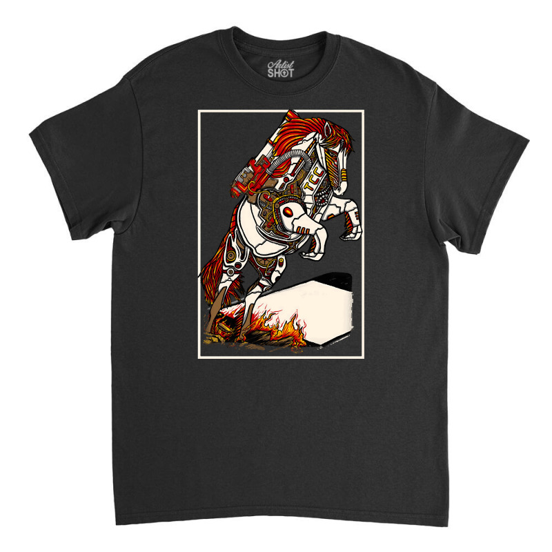 Knight Of Chess, Knight Of Chess Art, Knight Of Chess Painting, Knight Classic T-shirt by SHOP8UY | Artistshot