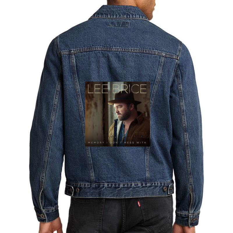 Lee Brice .png Men Denim Jacket | Artistshot