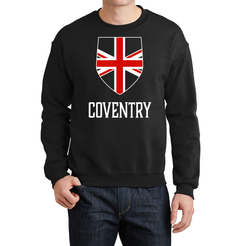 Coventry, England British Union Jack Uk Crewneck Sweatshirt | Artistshot