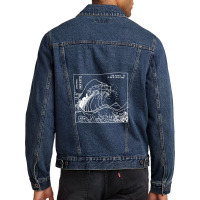 Man's Courtney Barnett The Double Ep A Sea Of Split Peas .png Men Denim Jacket | Artistshot