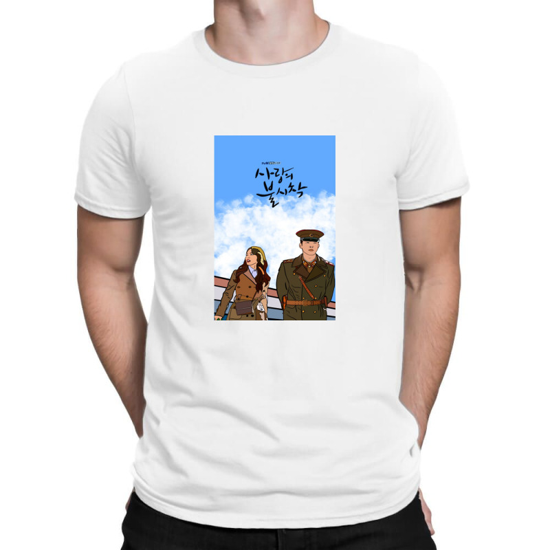 Crash Landing On You T Shirtcrash Landing On You   K Drama Pop Art Pos T-shirt | Artistshot