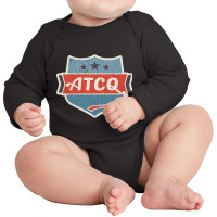 Vintage - Atcq - Atcq Long Sleeve Baby Bodysuit | Artistshot