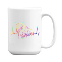 Colorful Haflinger, Colorful Haflinger Art, Colorful Haflinger Vintage 15 Oz Coffee Mug | Artistshot