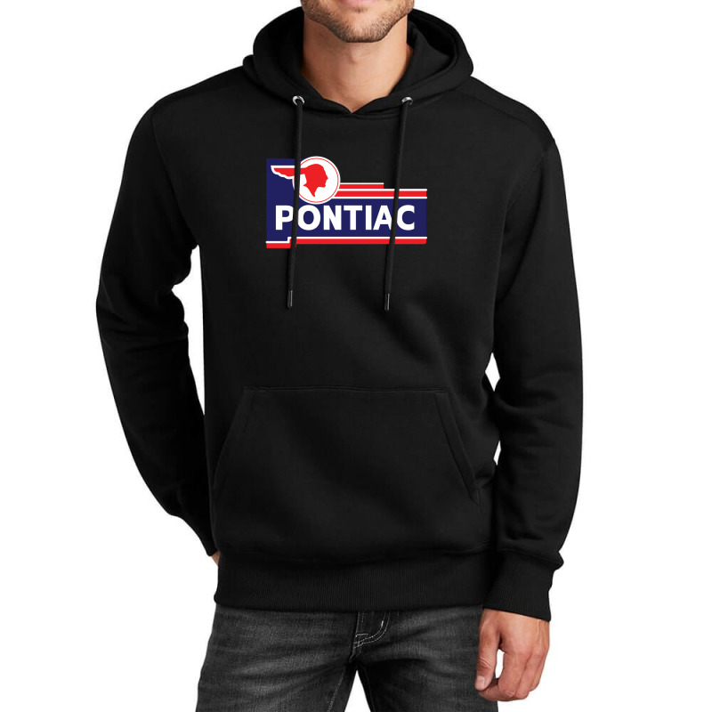 Retro Pontiac Classic Car Dealership Sign Unisex Hoodie | Artistshot