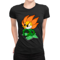 Evil Carnation (cagney Carnation) 1 Ladies Fitted T-shirt | Artistshot