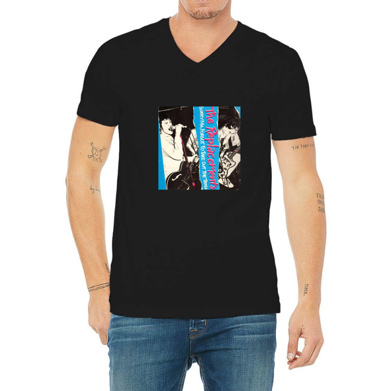 Lets Grunge-the Replacements .png V-neck Tee | Artistshot