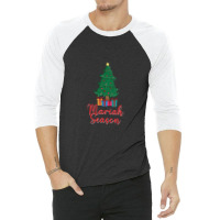 Mariah Carey Season Christmas .png 3/4 Sleeve Shirt | Artistshot