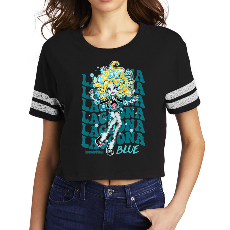 Monster High   Lagoona Blue T Shirt Scorecard Crop Tee by cm-arts | Artistshot