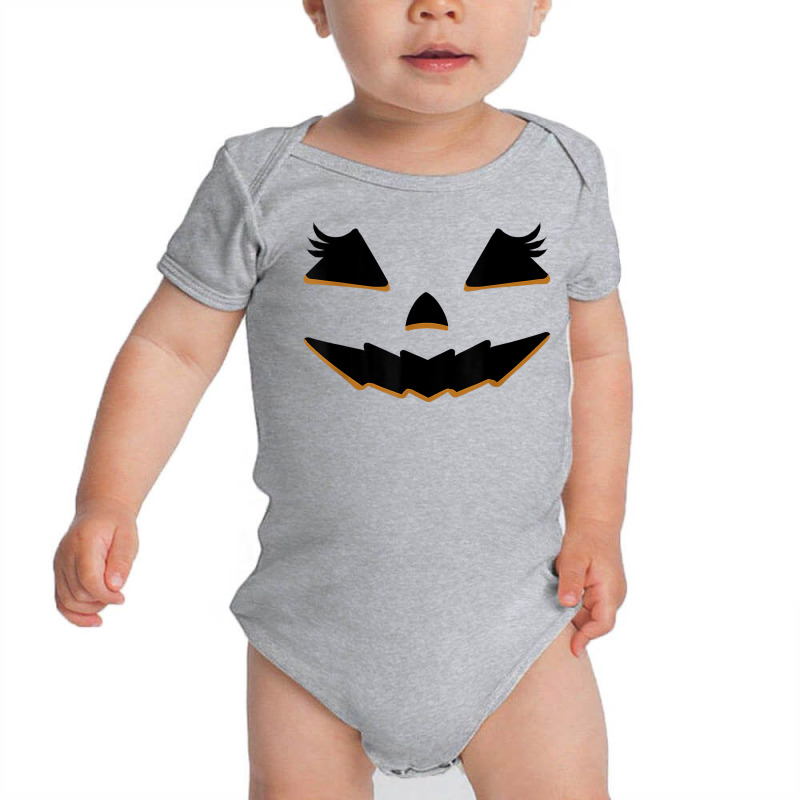 Jack O Lantern Face Pumpkin Halloween Costume Women T Shir Baby Bodysuit | Artistshot