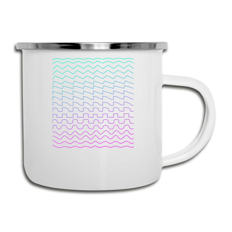 Synthesizer Waveforms Camper Cup | Artistshot