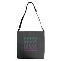 Synthesizer Waveforms Adjustable Strap Totes | Artistshot