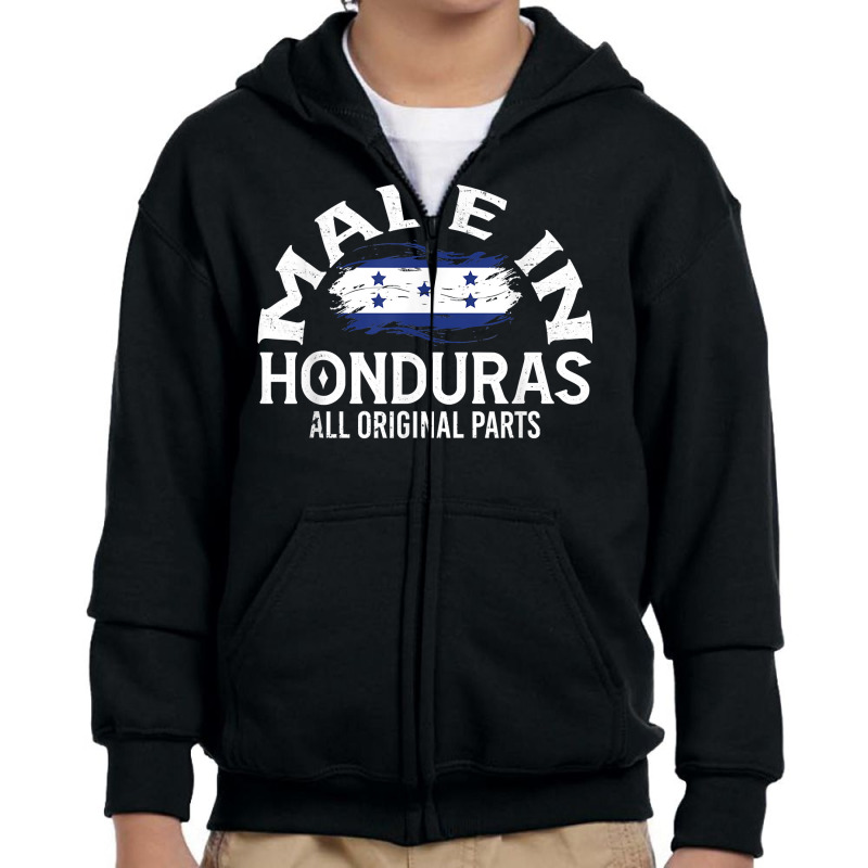 Honduras For Women Honduran Made Flag For Men Honduras T Shirt Youth Zipper Hoodie by cm-arts | Artistshot