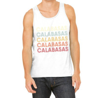 Calabasas California Calabasas Ca Retro Vintage Text Long Sleeve T Shi Tank Top | Artistshot