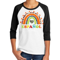 Espanol Squad Bilingual Spanish Teacher Back To School 2022 T Shirt Youth 3/4 Sleeve | Artistshot