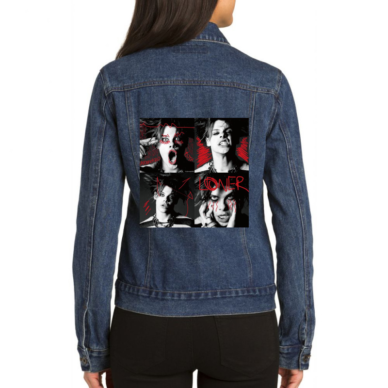 The Best Of Yb Smile Ladies Denim Jacket by CarlaAFarnsworth | Artistshot