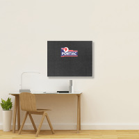 Retro Pontiac Classic Car Dealership Sign Landscape Canvas Print | Artistshot