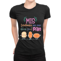 Maestra Espanol Spanish Teacher-03 Ladies Fitted T-shirt | Artistshot