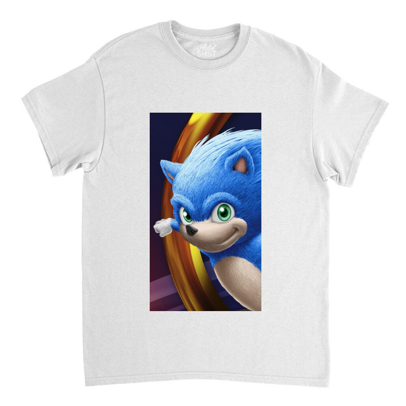 Shy Blue Classic T-shirt by Mayjroberts | Artistshot