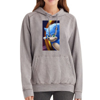 Shy Blue Vintage Hoodie | Artistshot