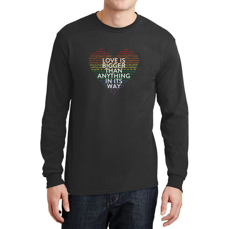 Love Is Bigger .png Long Sleeve Shirts | Artistshot