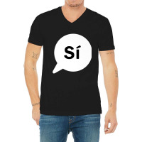 Mens Si Catalunya (catalonia) Independence For Catalans Premium T Shir V-neck Tee | Artistshot