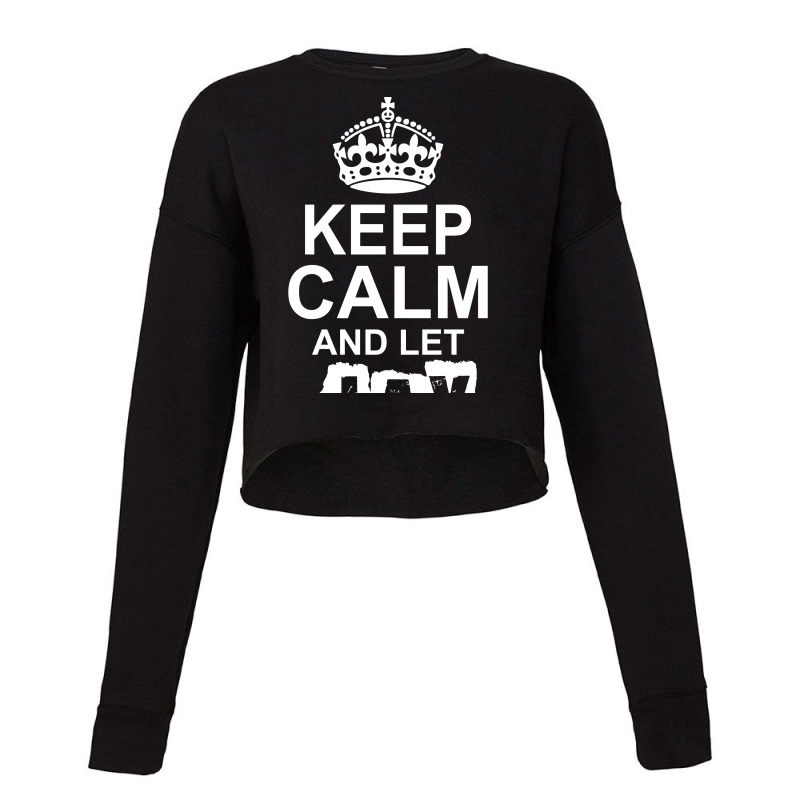 Keep Calm And Let Jay Handle It Cropped Sweater by tshiart | Artistshot