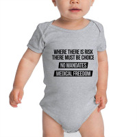 Medical Freedom No Mandates Anti Vaccination Gift T Shirt Baby Bodysuit | Artistshot