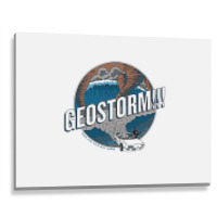 Geostorm Metal Print Horizontal | Artistshot