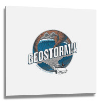 Geostorm Metal Print Square | Artistshot