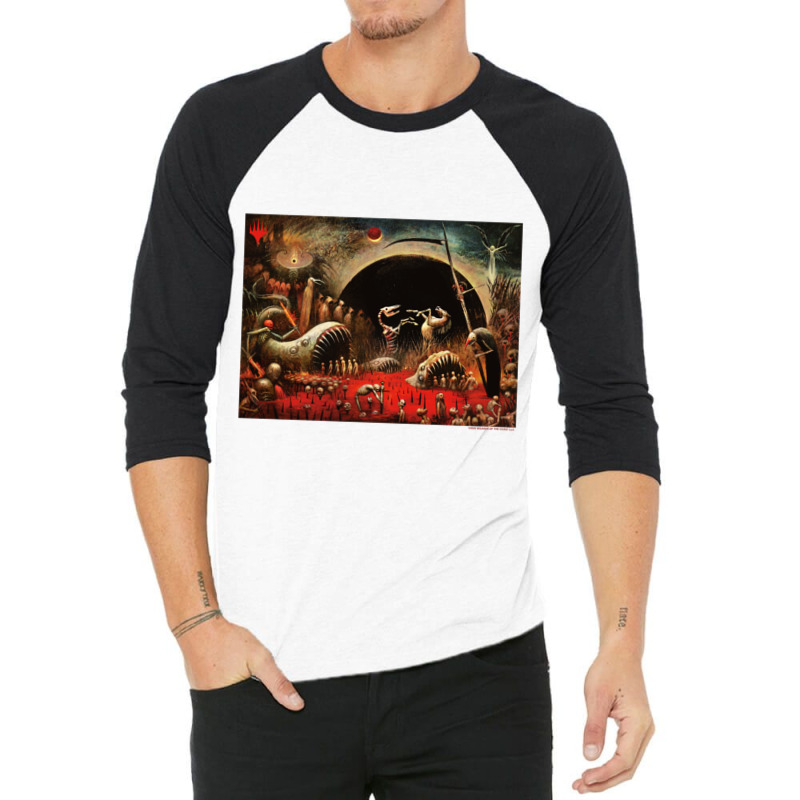 Magic The Gathering Damnation Graphic Pullover Hoodie 3/4 Sleeve Shirt by cm-arts | Artistshot