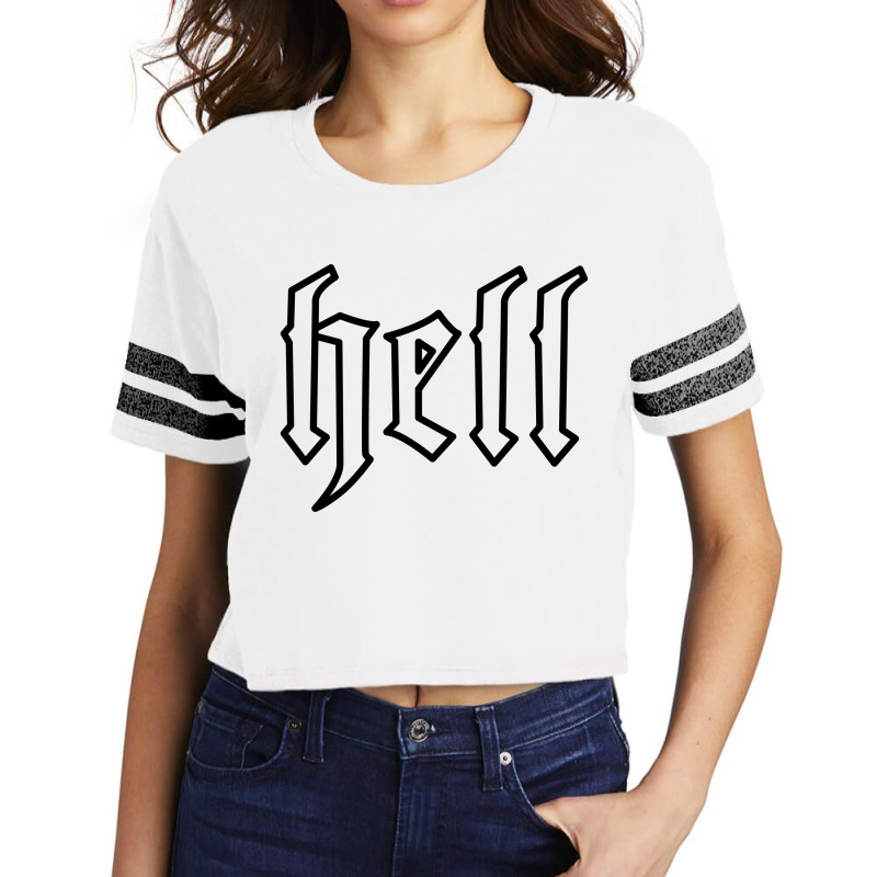 Hell Scorecard Crop Tee | Artistshot