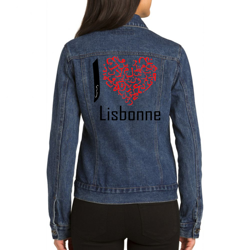 Lisbonne Ladies Denim Jacket by nowlam | Artistshot