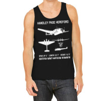 Handley Page Hereford Bomber British Ww2 Plane Cutout Silhouettes Gift Tank Top | Artistshot