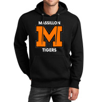 Massillon M Sports, Football, Baseball, Basketball. Tigers Unisex Hoodie | Artistshot