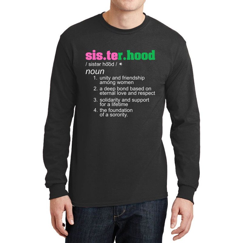 J15 Nineteen 08 Aka African Women Sisterhood Noun Hand Sign Long Sleeve Shirts | Artistshot