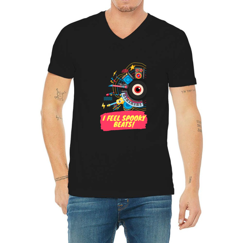 Dance Musical Halloween Design V-neck Tee | Artistshot