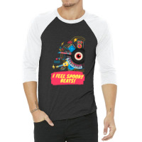 Dance Musical Halloween Design 3/4 Sleeve Shirt | Artistshot