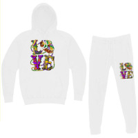 Mardi Gras Love With King Cake Hoodie & Jogger Set | Artistshot