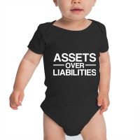 Assets Over Liabilities Accountant T Shirt Baby Bodysuit | Artistshot