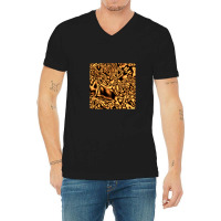 Tiger Skin Design V-neck Tee | Artistshot