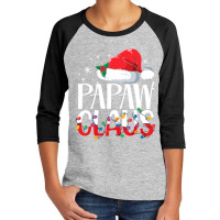 Papaw Claus Matching Family Christmas Pajamas Xmas Santa Youth 3/4 Sleeve | Artistshot