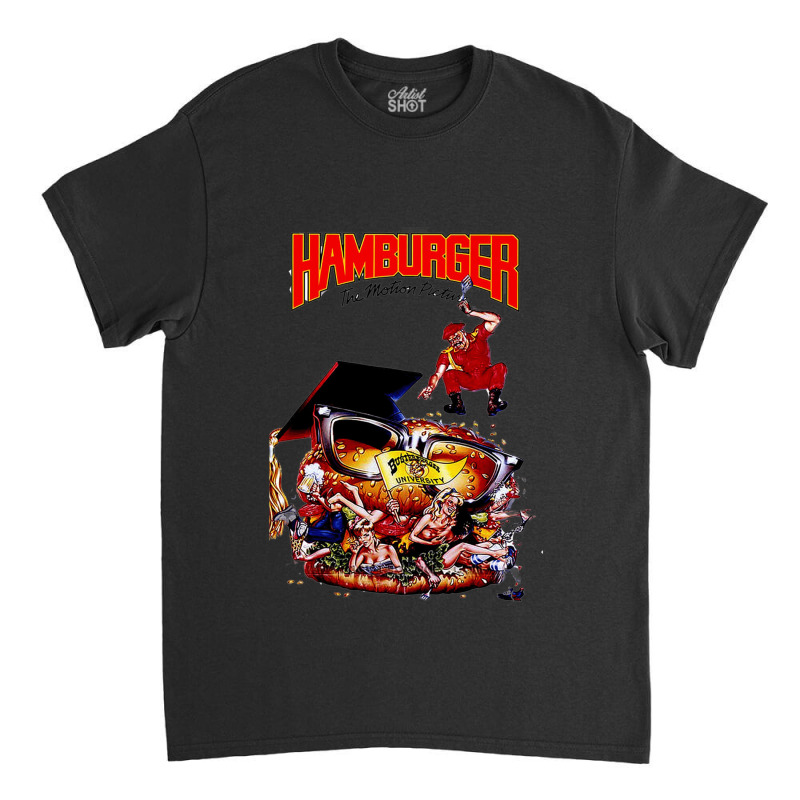 Hamburger The Motion Picture Classic T-shirt by JimenaBauer | Artistshot