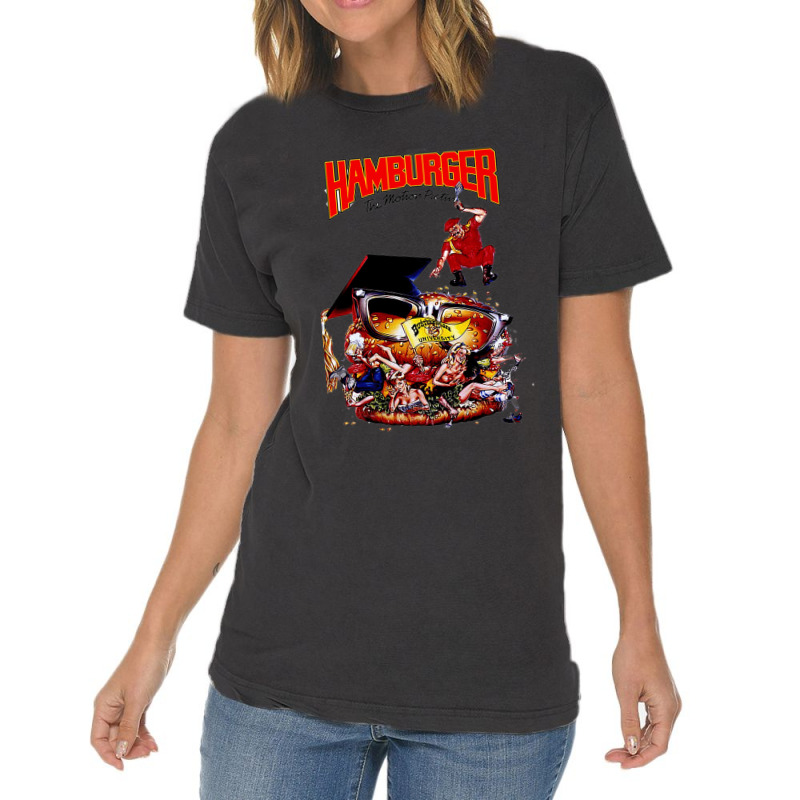 Hamburger The Motion Picture Vintage T-Shirt by JimenaBauer | Artistshot