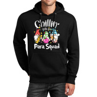 Paraprofessional Para Squad Chillin Gnomes Christmas Teacher Unisex Hoodie | Artistshot