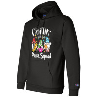 Paraprofessional Para Squad Chillin Gnomes Christmas Teacher Champion Hoodie | Artistshot