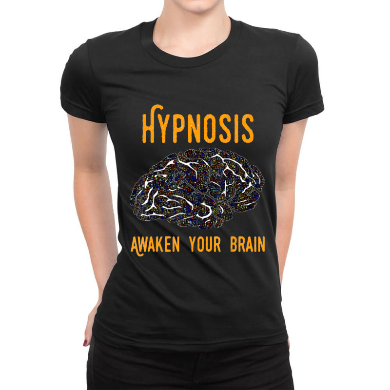 Hypnosis Awaken Your Brain Ladies Fitted T-Shirt by cm-arts | Artistshot