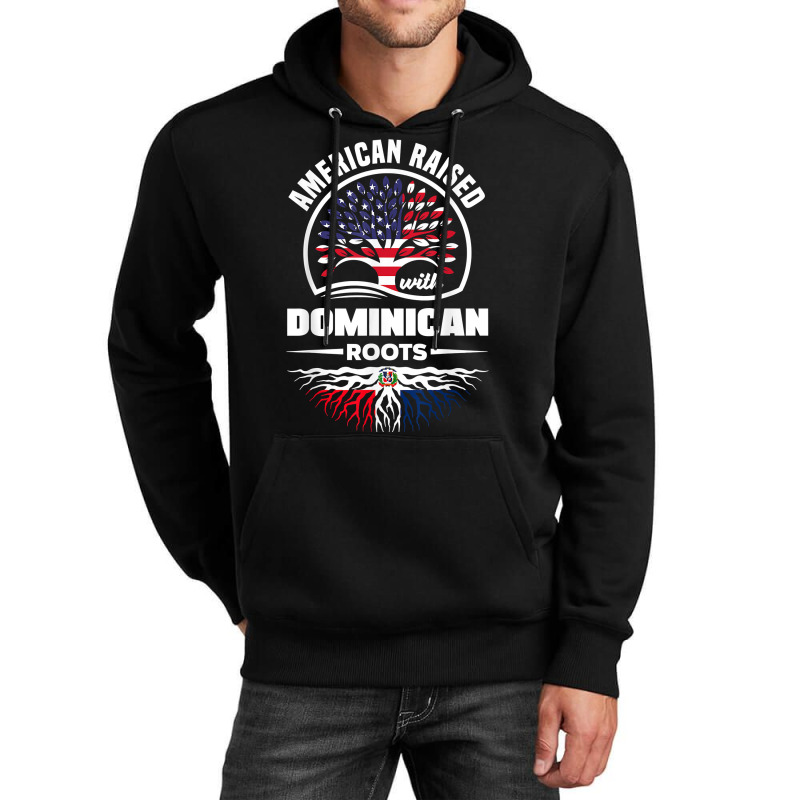 American With Dominican Roots Dominican Republic Dominican T Shirt Unisex Hoodie by cm-arts | Artistshot