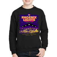 The Phoenix Lights, The Phoenix Lights Vintage, The Phoenix Lights Art Youth Sweatshirt | Artistshot